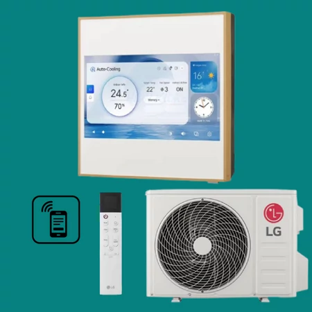 LG ARTCOOL GALLERY PREMIUM LCD 2,5KW KLÍMA SZETT