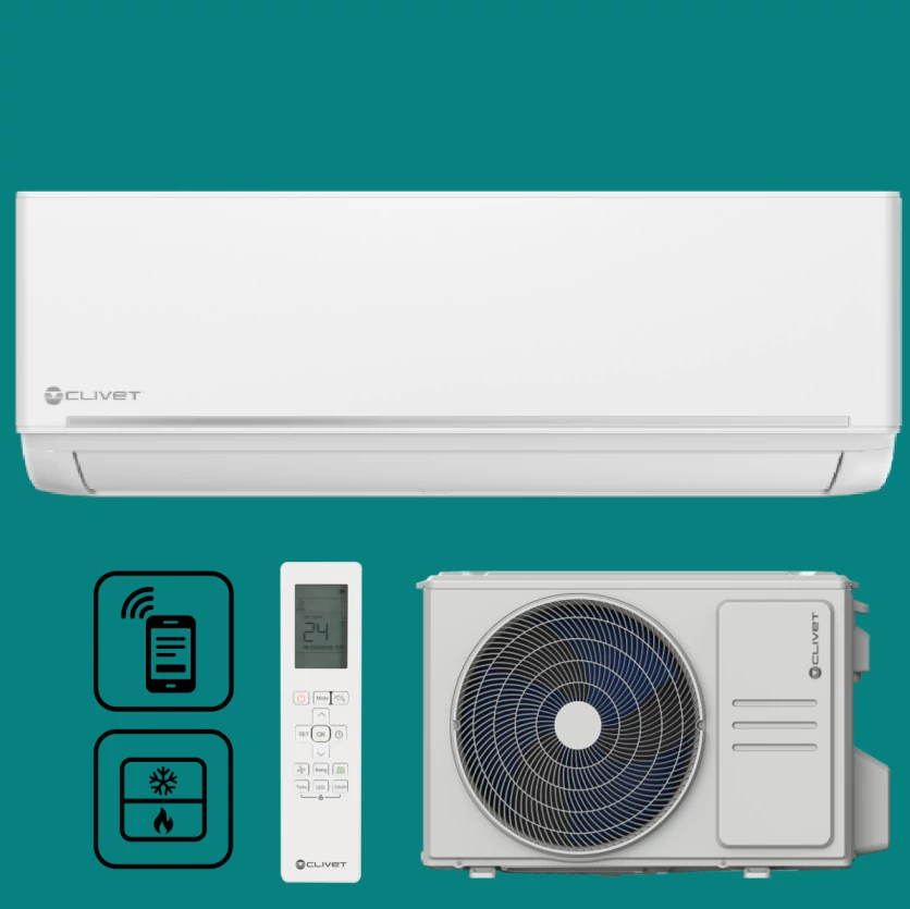 CLIVET EZCOOL HEAT 2,6KW KLÍMA SZETT