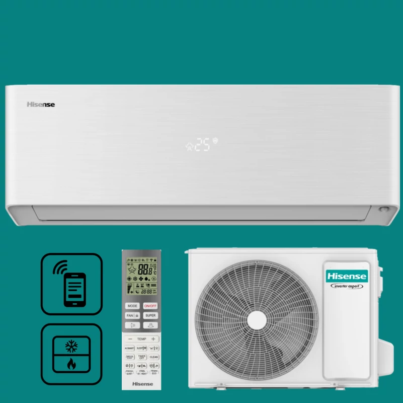 HISENSE ENERGY PRO X WHITE 3,5KW KLÍMA SZETT