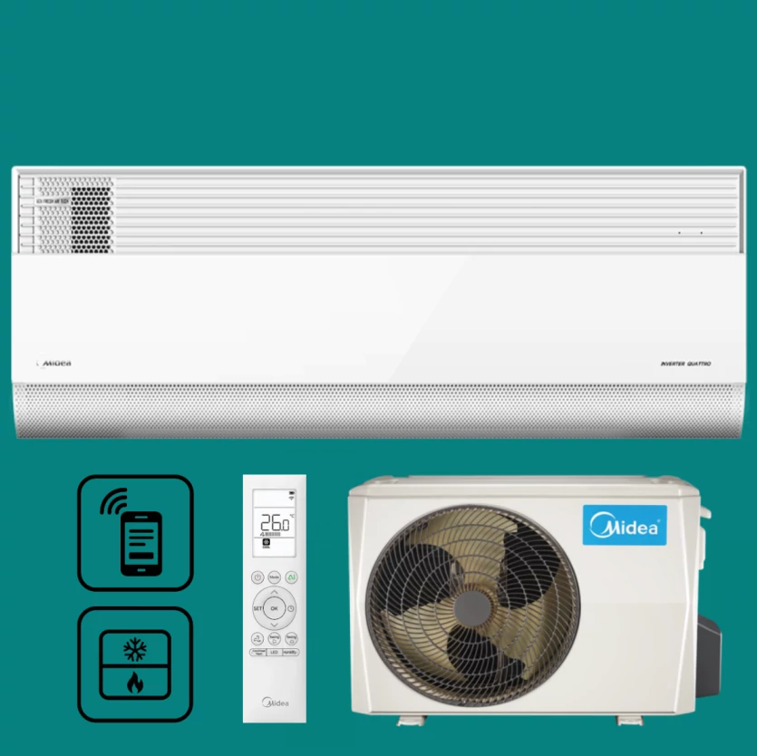 MIDEA GAIA FEHÉR 2,6KW KLÍMA SZETT